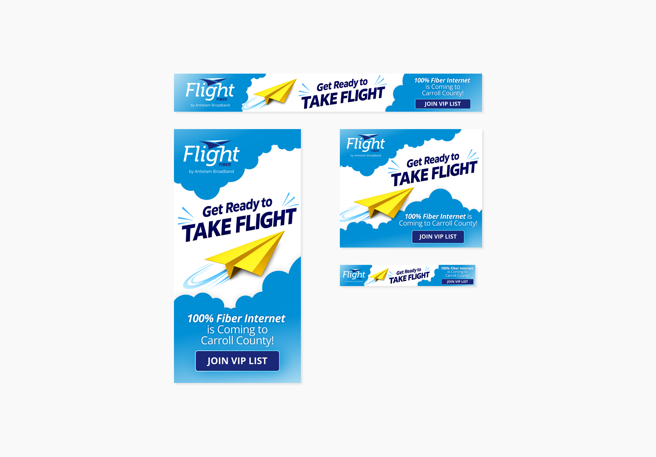 Flight Fiber Display Ads