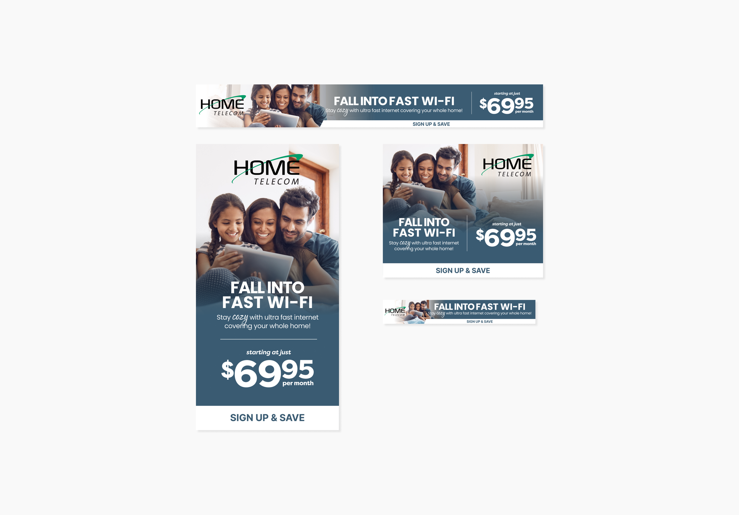 Home Telecom Display Ads