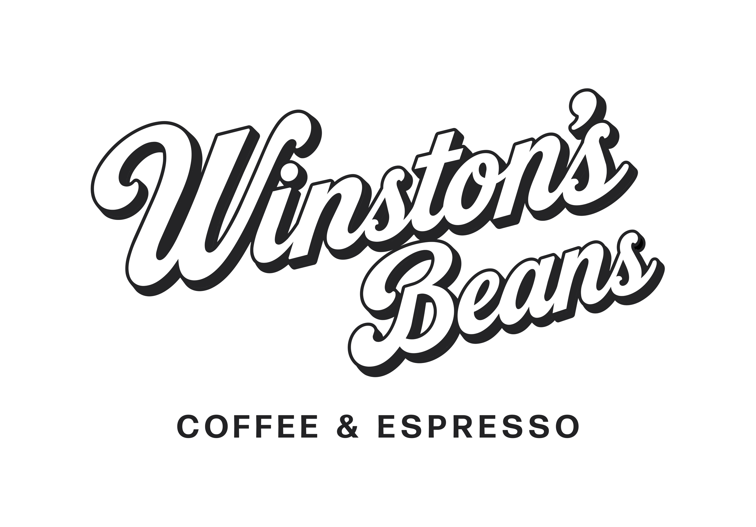 Winstons Beans Coffee & Espresso Logo