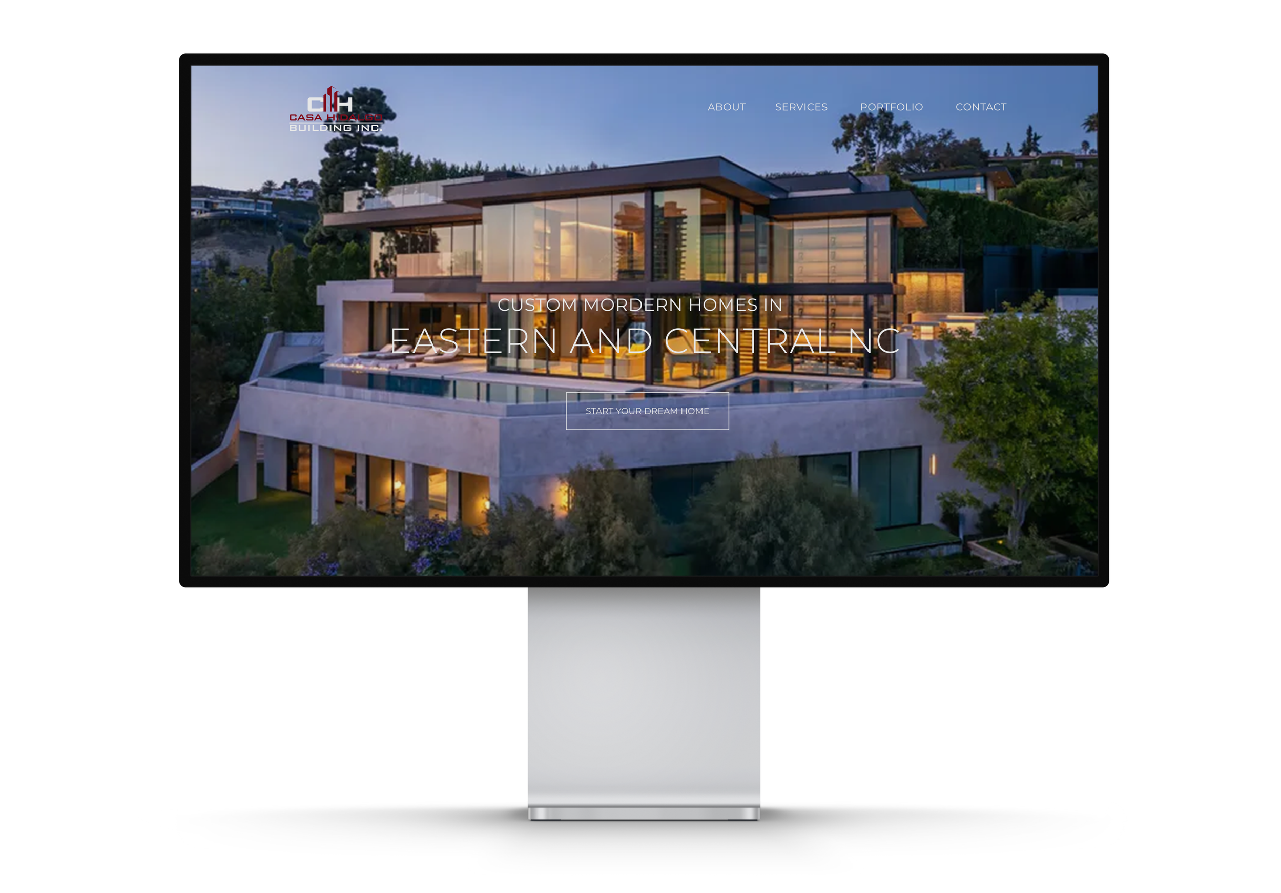 Casa Hidalgo Landing Page