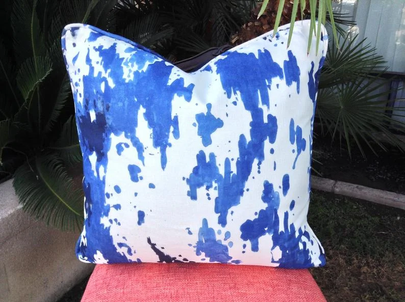 Custom Decorative Designer Pillows, Linen - $88