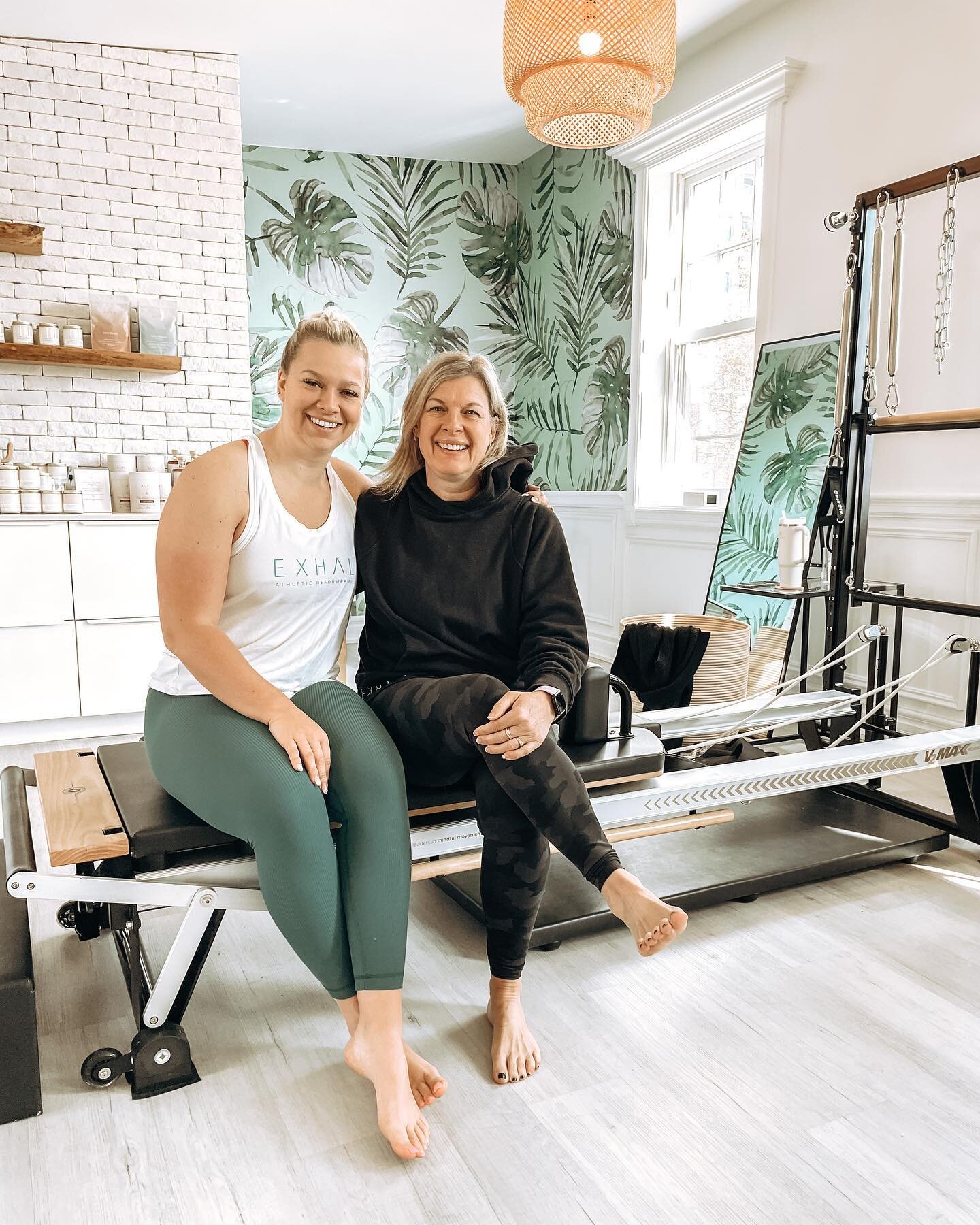 One of EXHALE&rsquo;s strong mother-daughter duos you see taking classes together!

Mother's Day is May 14th. Here are some ideas to celebrate MOM:

🌸 invite your mama to a class

🌼 pick out one of our lovely skin and beauty products for her to enj