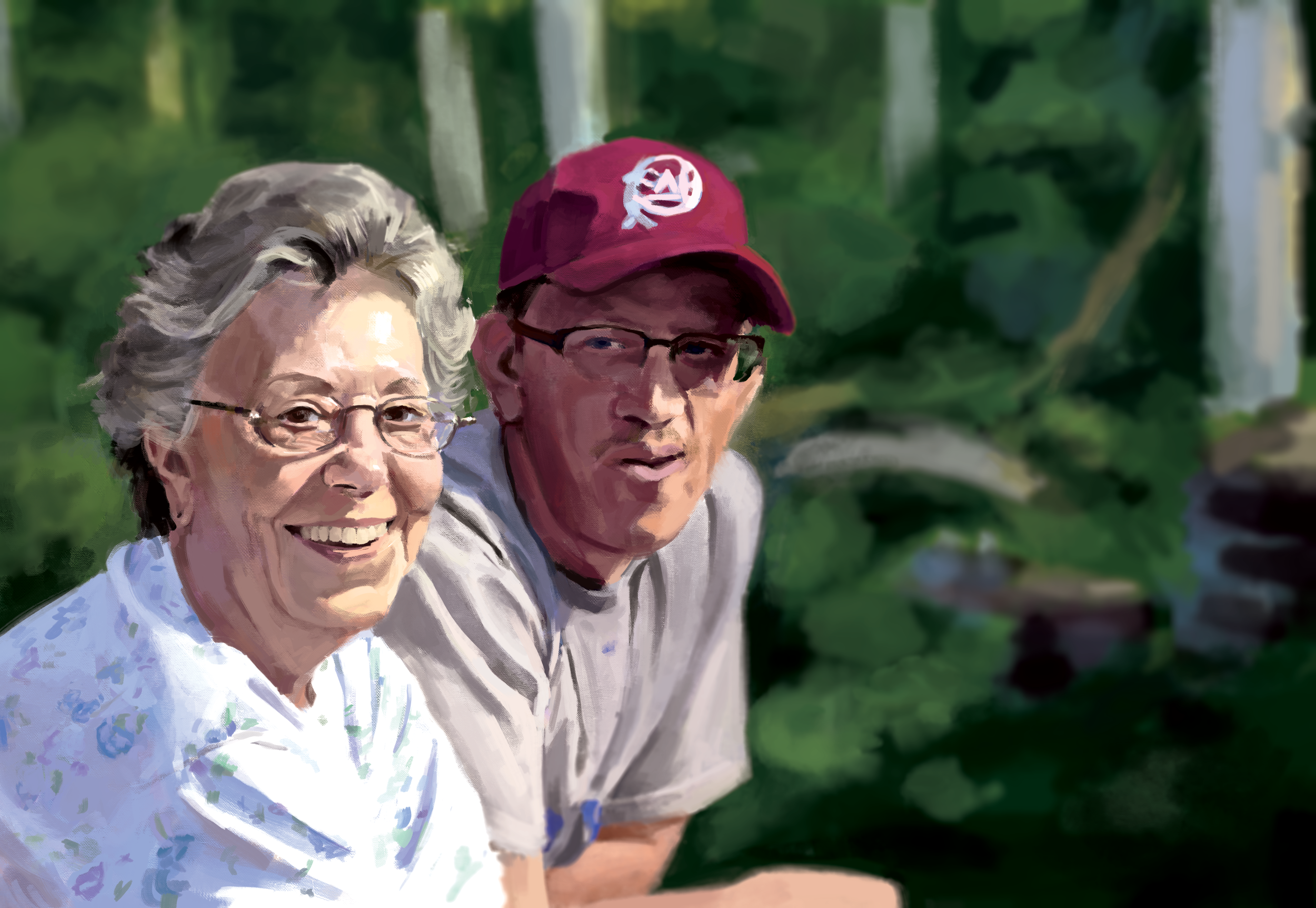 Randy and Mother - 2020
