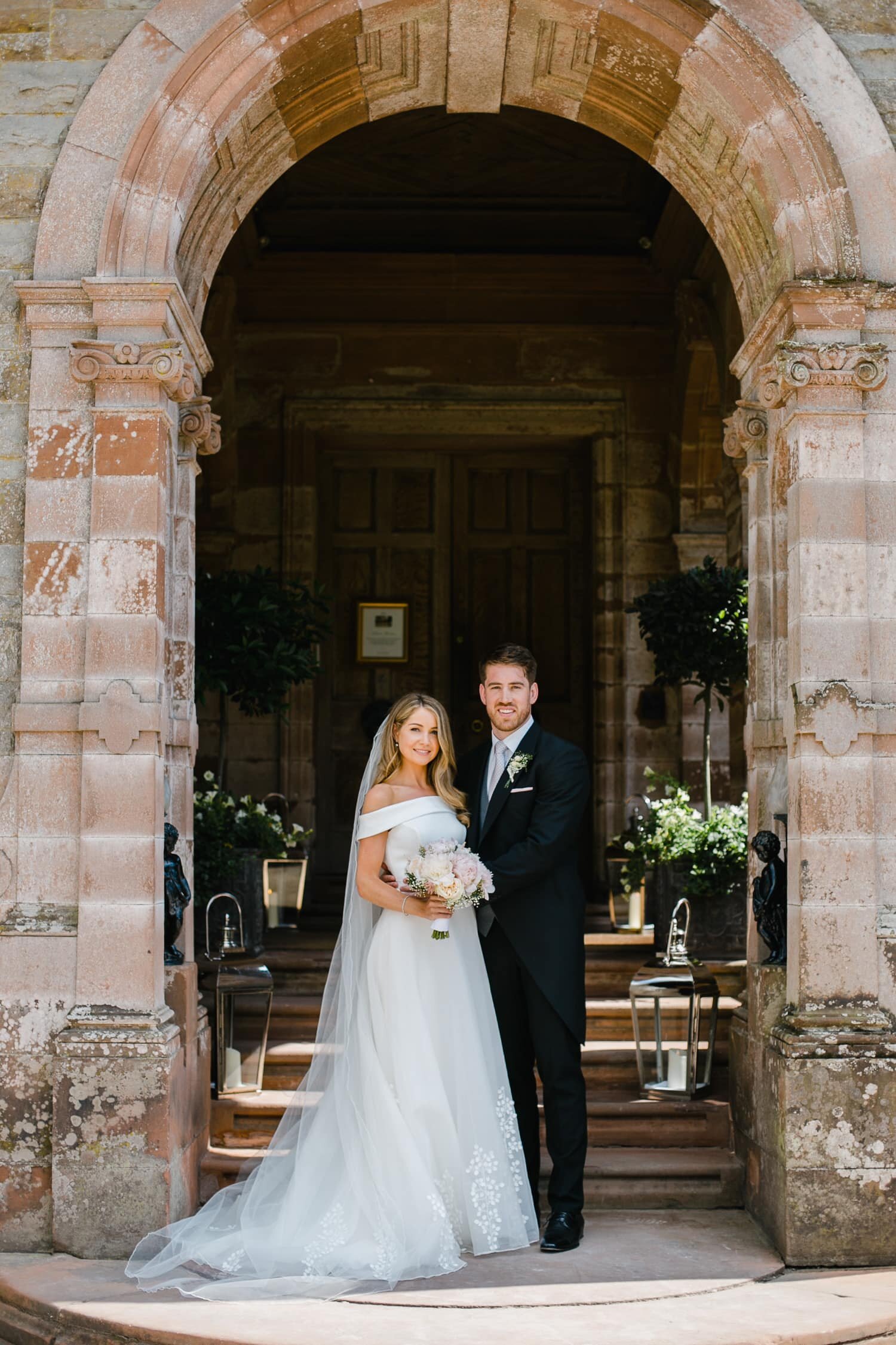 Castle Leslie Wedding Photo Entrance