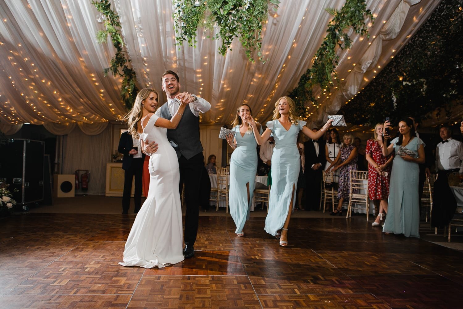 Castle Leslie Wedding First Dance Photo