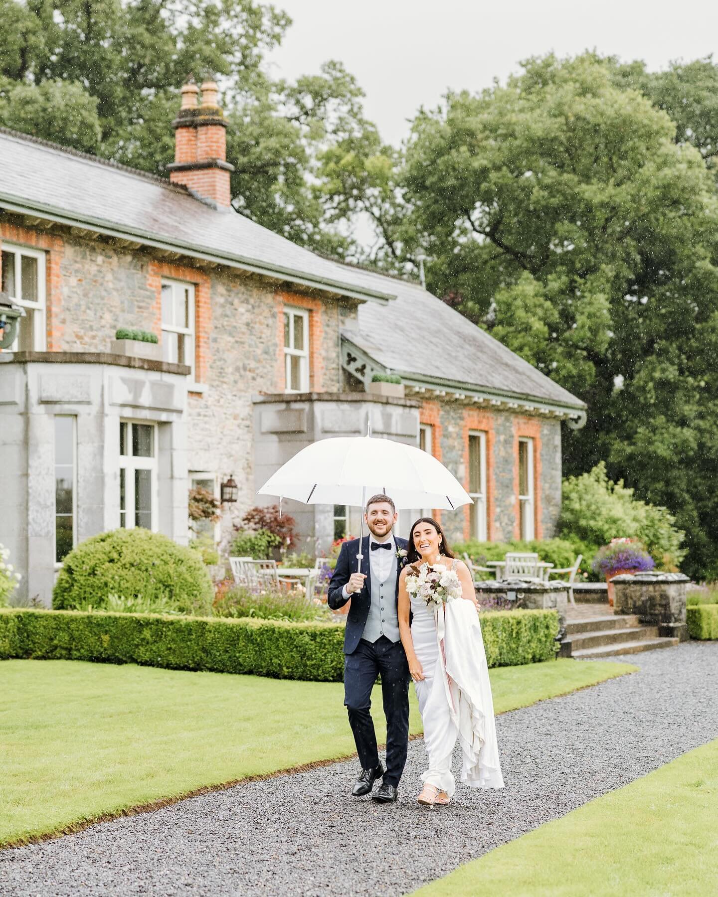 Laura &amp; Kevin had their wedding day in Virginia Park Lodge on one of those soft rainy days in July :) We needed just a few minutes of dry weather for outside photos and we got them just as the couple arrived at the venue. We went straight into ph