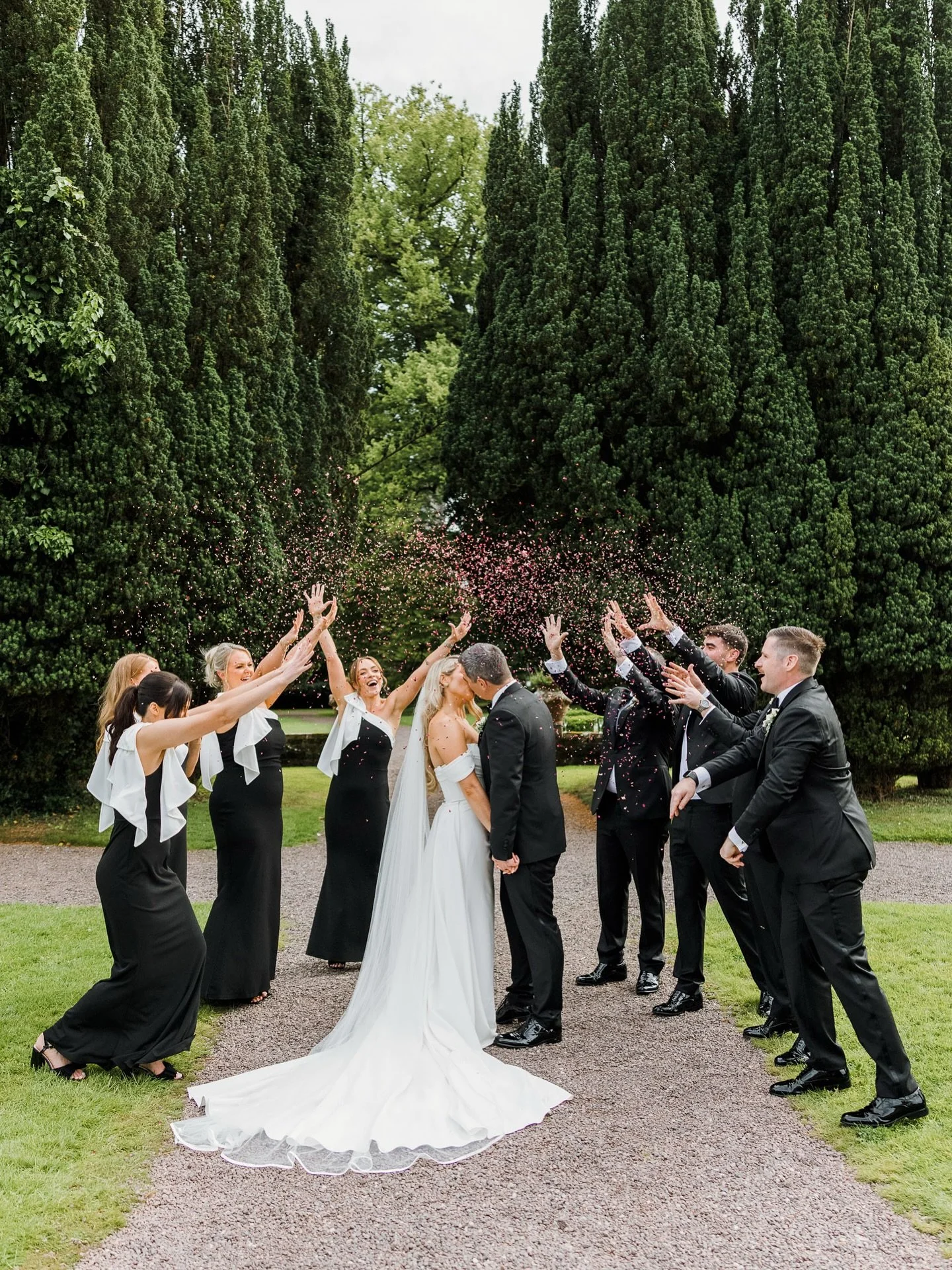 Always love me some confetti! Every venue has different rules, so always make sure to check ahead of your wedding day what is allowed. And always make sure the confetti is biodegradable. The best times of the day for confetti are as you are walking b