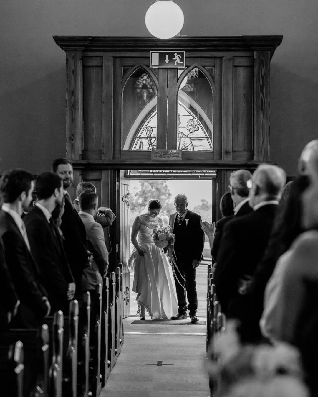 The entrance&hellip; It&rsquo;s one of my favourite moments to capture - the anticipation, the music, the culmination of months and months of planning and waiting for this moment by the couple, the emotion of the moment, I love it all! This ceremony 
