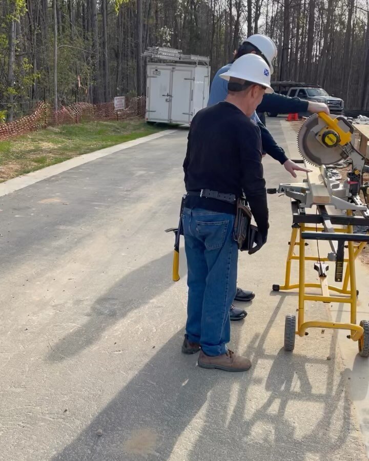 @thomastodd6322 on the table saw! @habitatforhumanity, thank you for everything you do for the community. North Star is always honored to be apart of the team. #community #habitatforhumanity #northstarinsurance