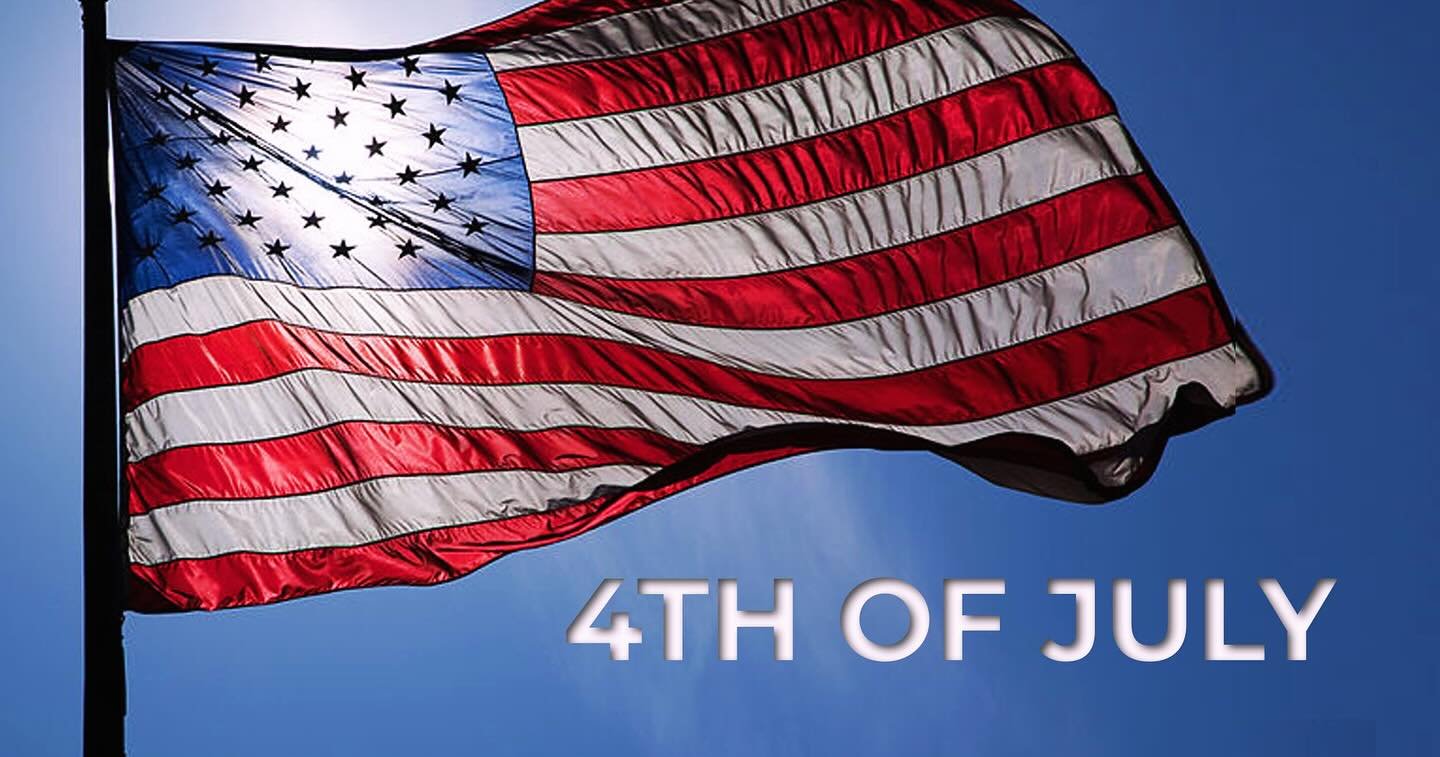 We&rsquo;ll be closed for Independence Day on Friday, July 4th and will reopen on Monday July 7th. 

Have a safe and happy weekend 🇺🇸 🇺🇸 🇺🇸