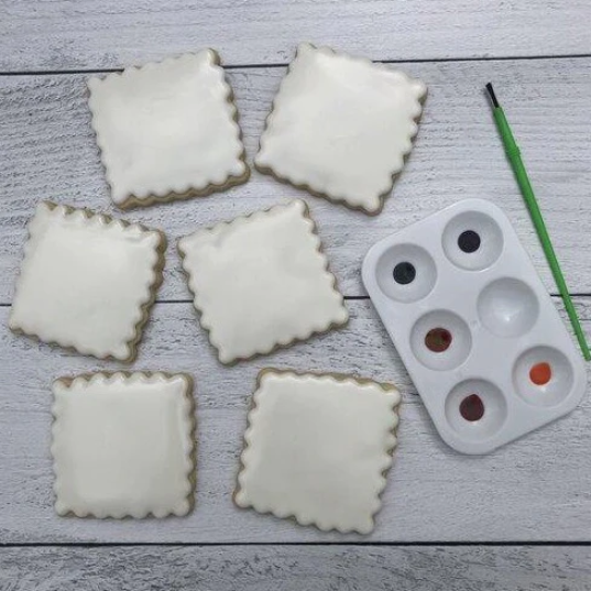 Square Cookie Painting Kit — The Sugar Palette