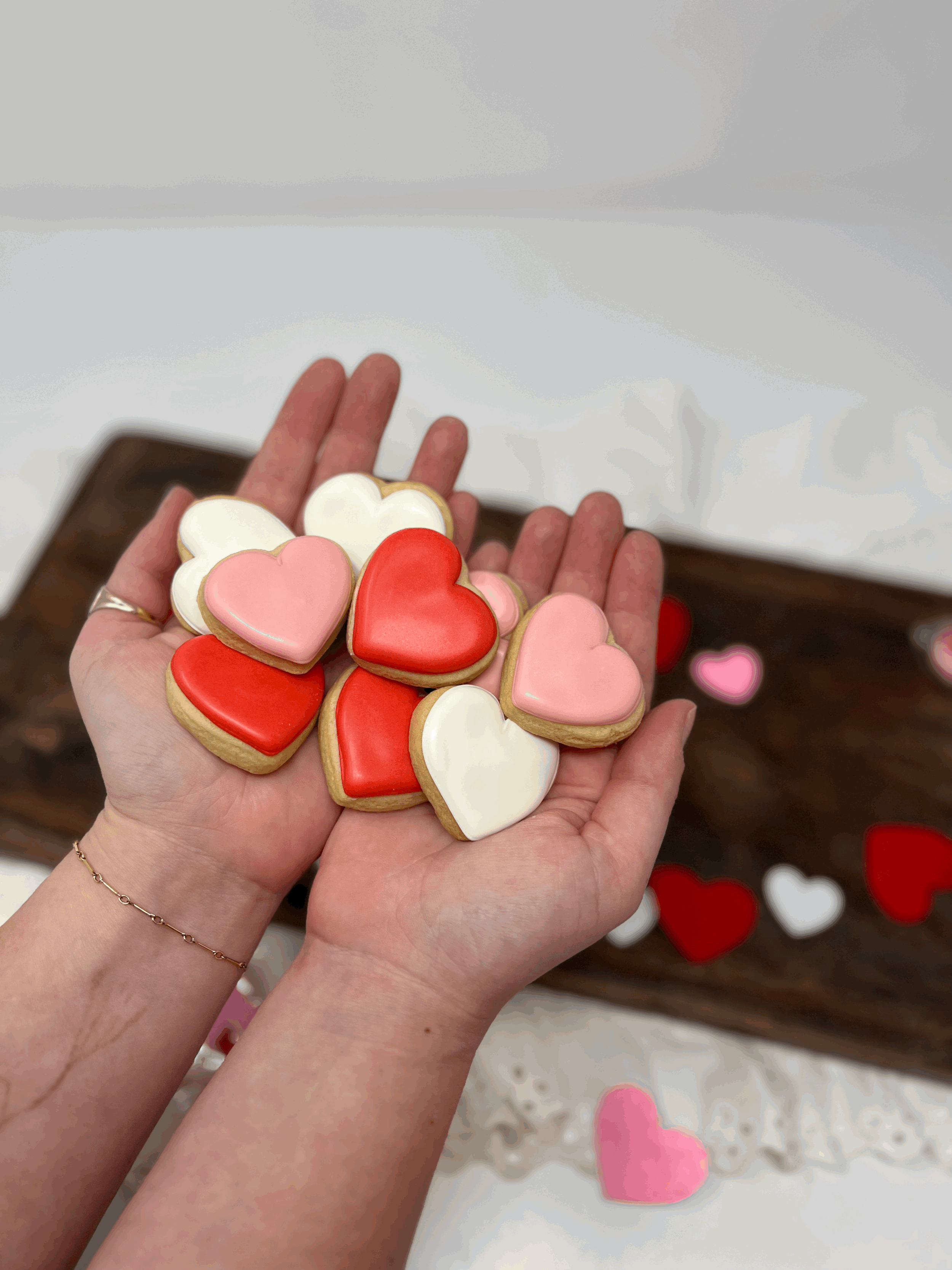 Mini Heart Cookie Set
