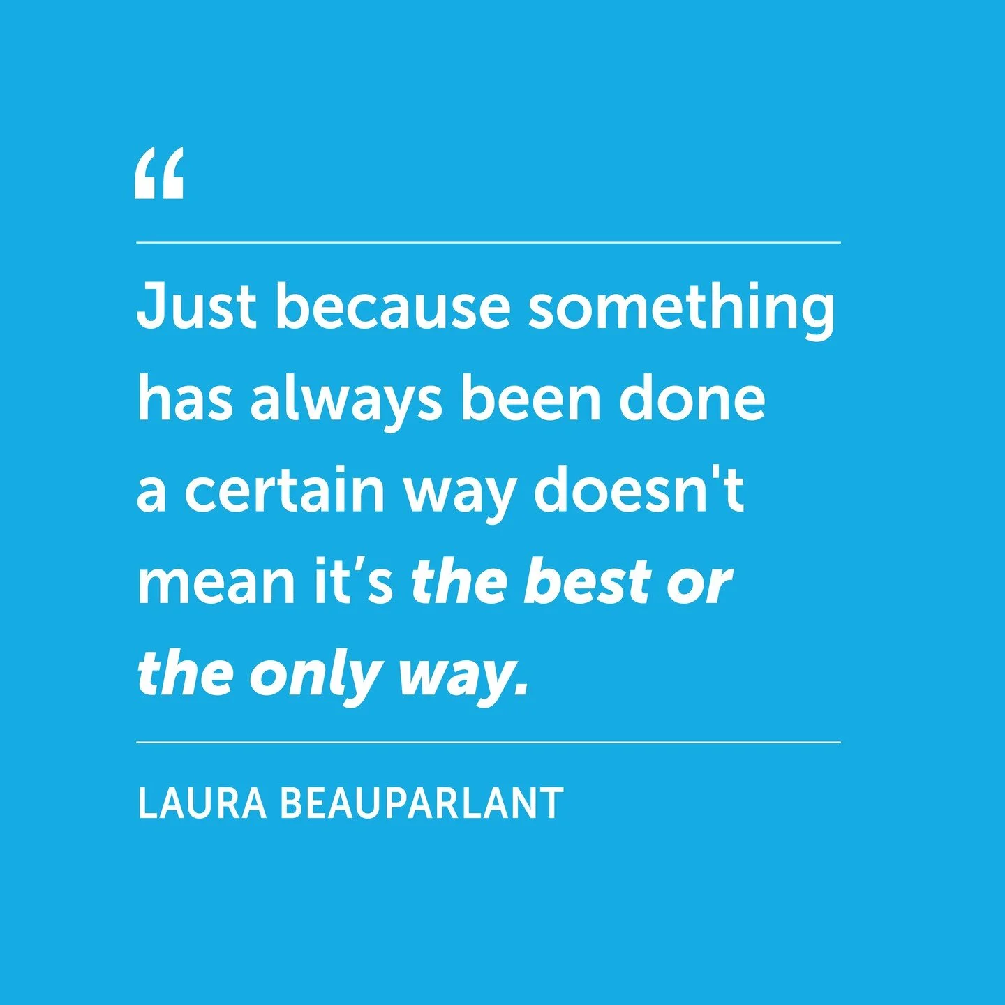 Just because something has always been done a certain way doesn't mean it's the best way or the only way.

Let that sink in for a moment. 

What is it that you want to do differently?

Following others won't help you stand out. Doing it YOUR way will
