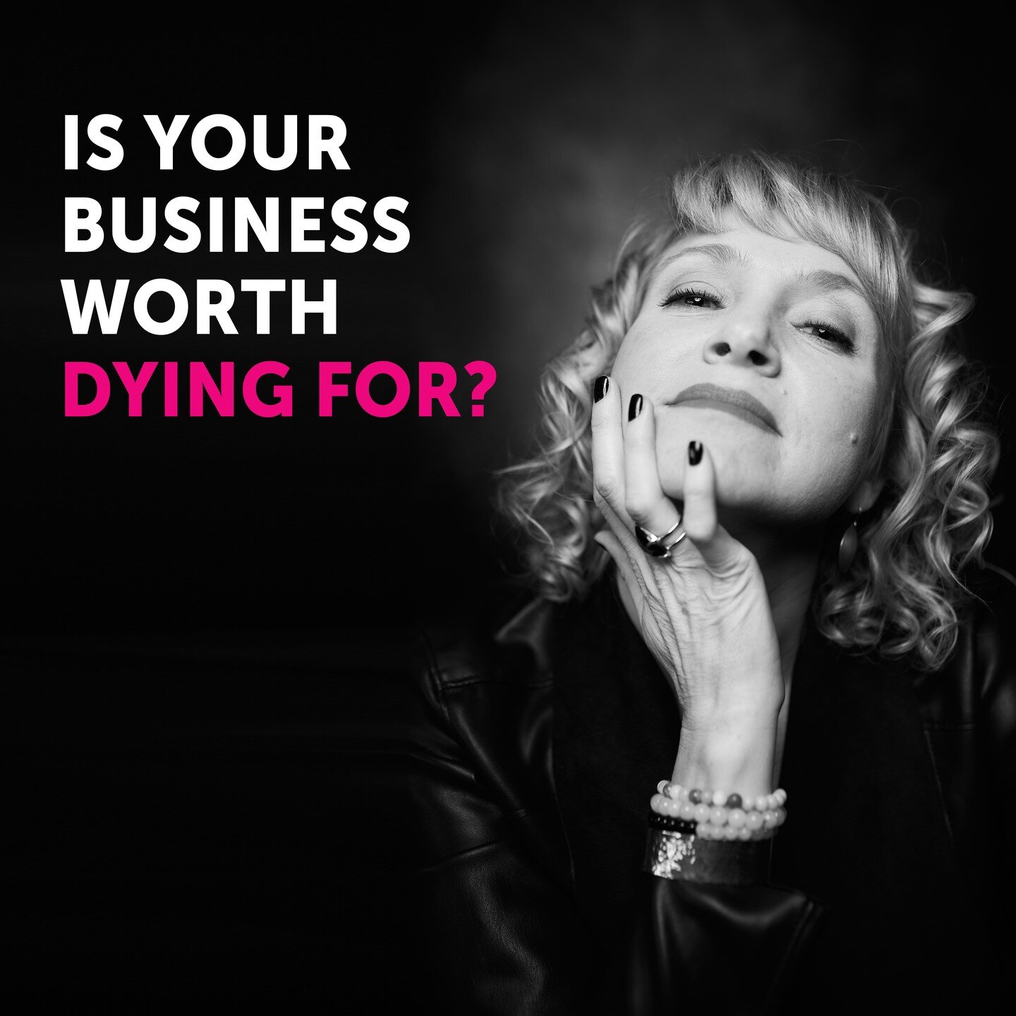 Is your business worth dying for?

Have you ever paused to consider this profound yet simple question?

In my latest blog post, I delve deep into the heart of what it means to align your business with your desires.

This post isn't just another busin