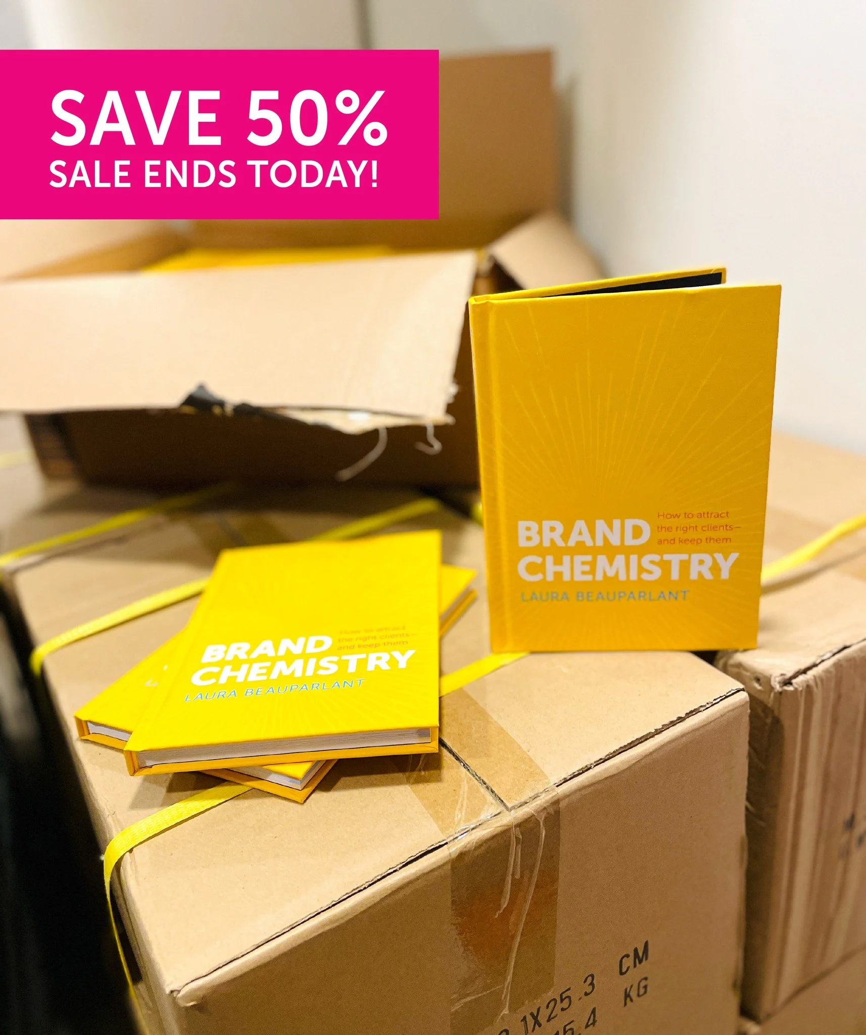 Forget broken shelves&mdash;let&rsquo;s talk about breaking through the noise with a brand that sticks! 

Get your copy of Brand Chemistry at 50% off this Black Friday and step up your branding game. 

Stock is moving fast (faster than our broken she
