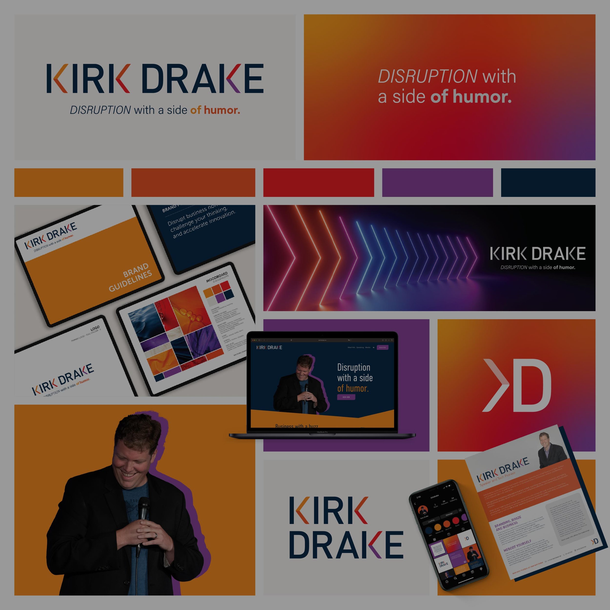 Brand Identity Collage