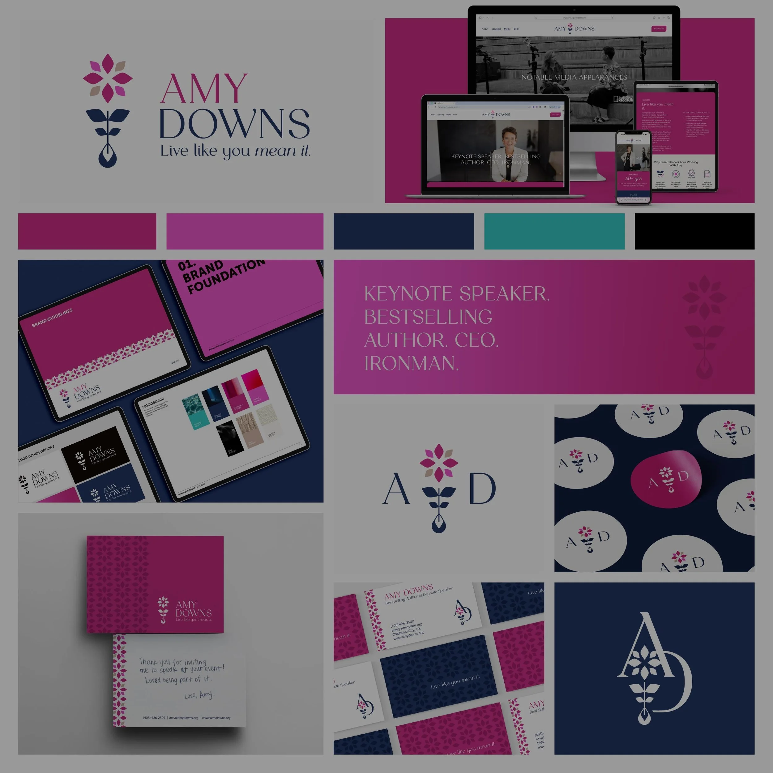 Visual Identity Collage