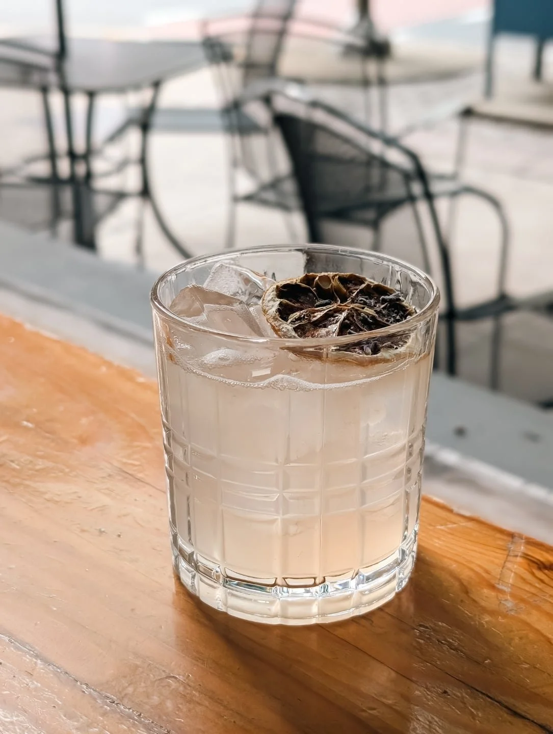Yummy lavender drink from @thecrookedgoose.wilpo