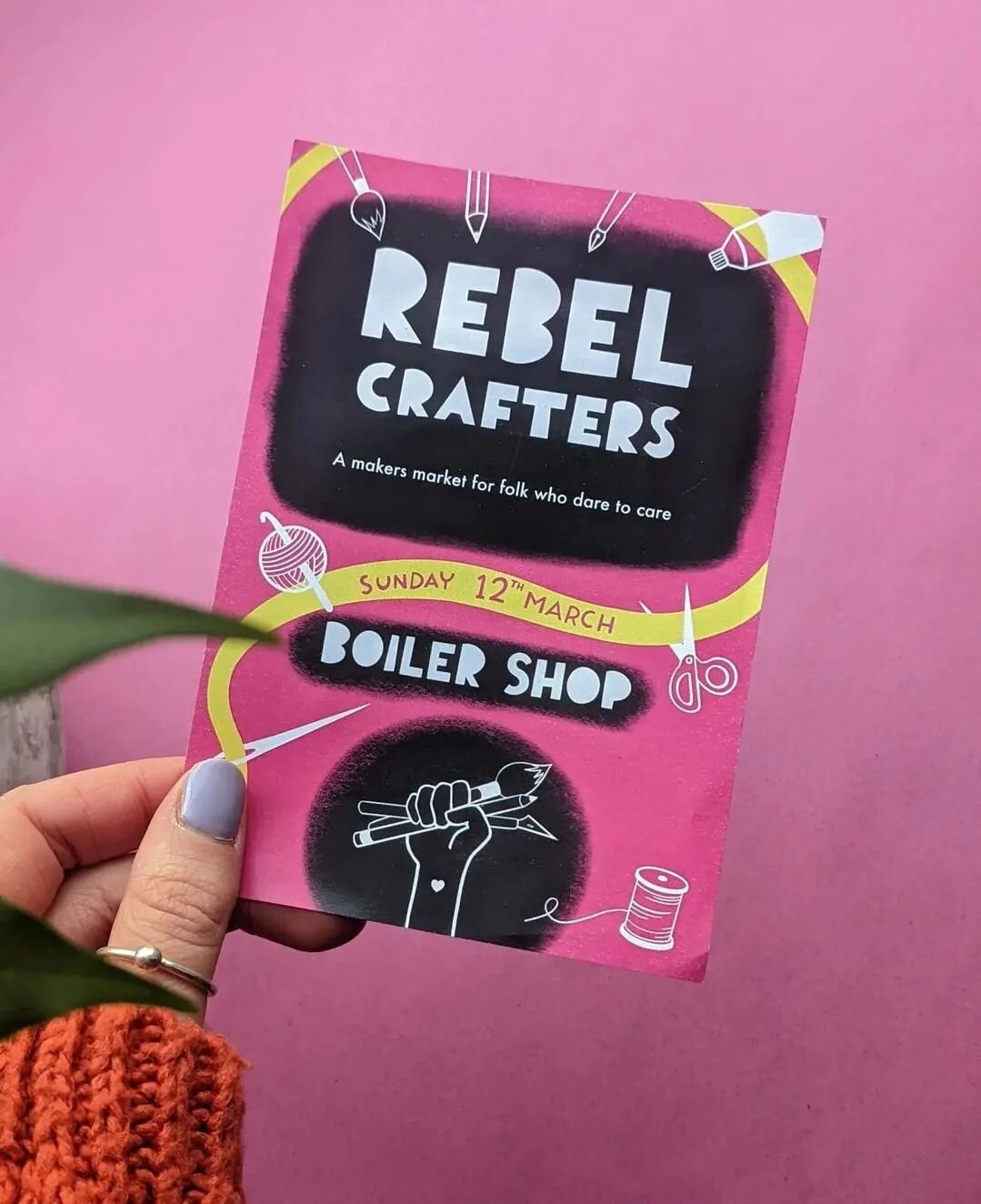 🥳🛍Ready for my first market of the year! Catch the #LewkGoodDoGood stall at @rebelcrafters !!🎉 12 days until the very first Rebel Crafter's Market 🎉 

 🌟 Rebel Crafter's Market 🌟 Sunday March 12th 🌟 At the @boiler_shop 🌟 10am - 4pm 🌟