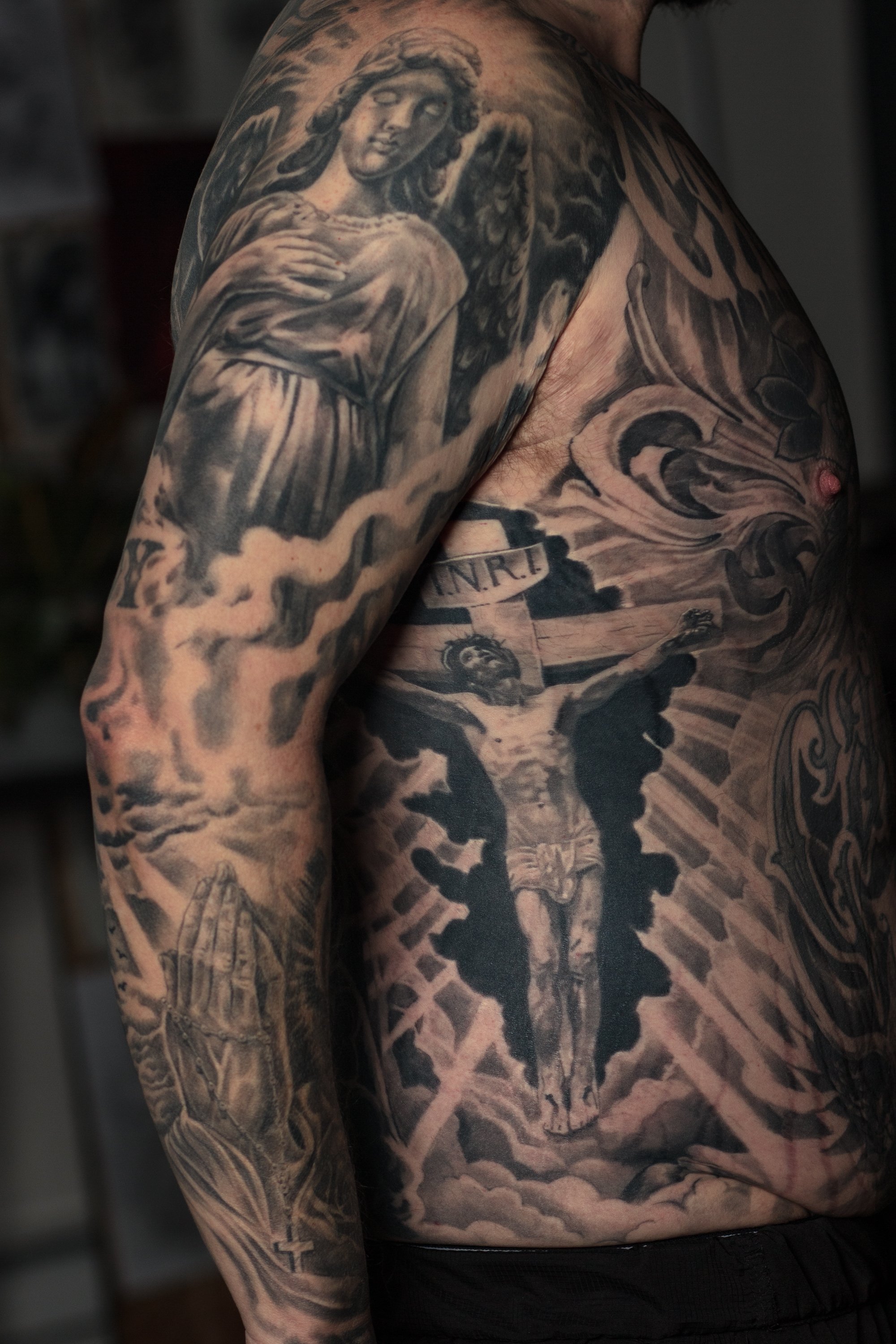 Healed Jesus on the cross