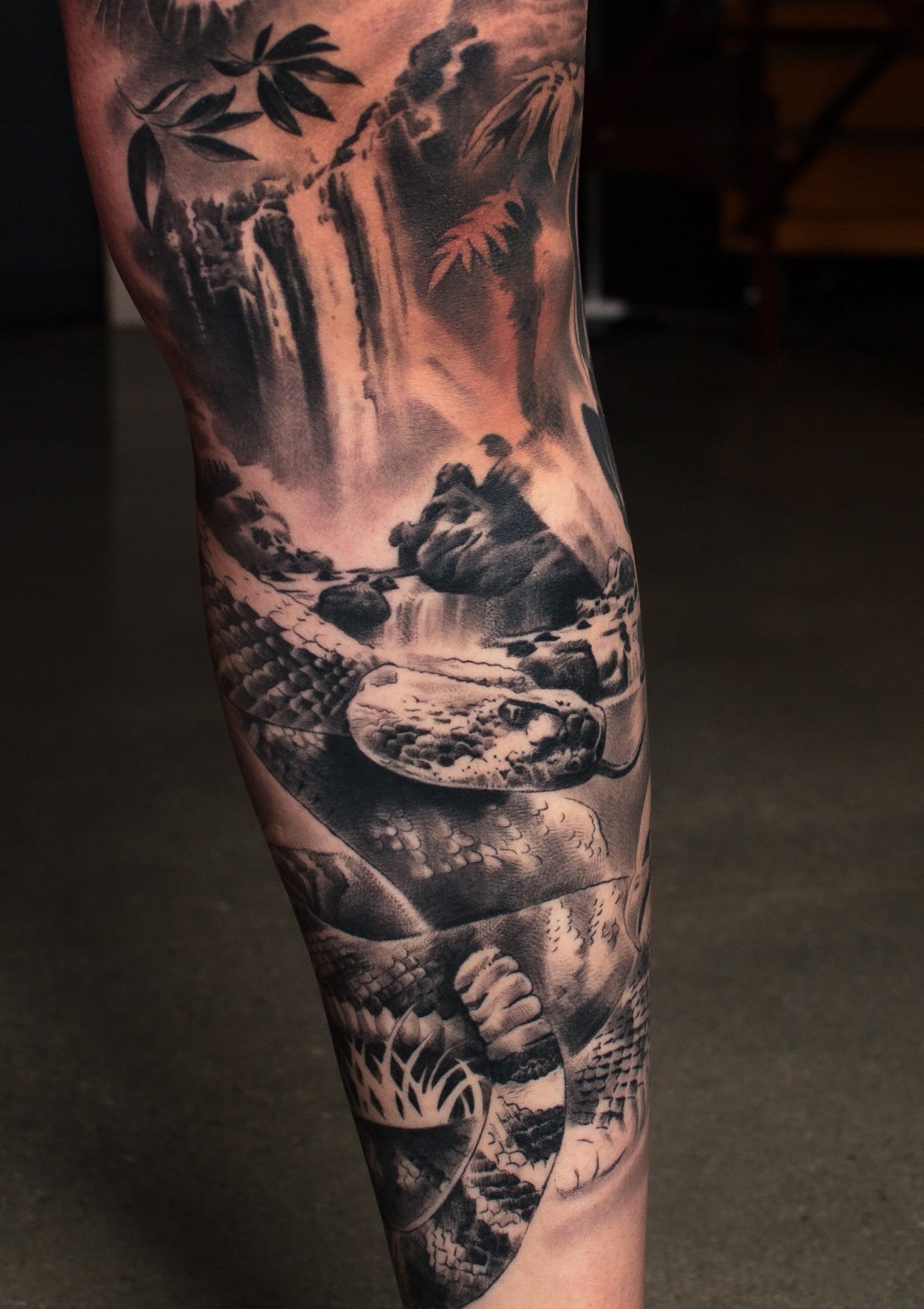 Rattlesnake, Animal Leg Sleeve