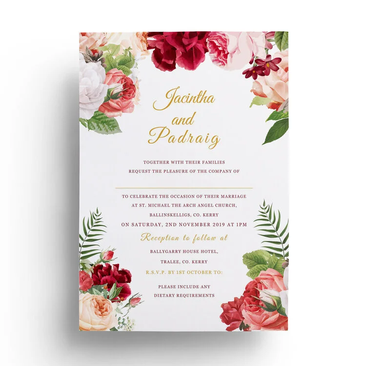 Jacintha Floral Sample