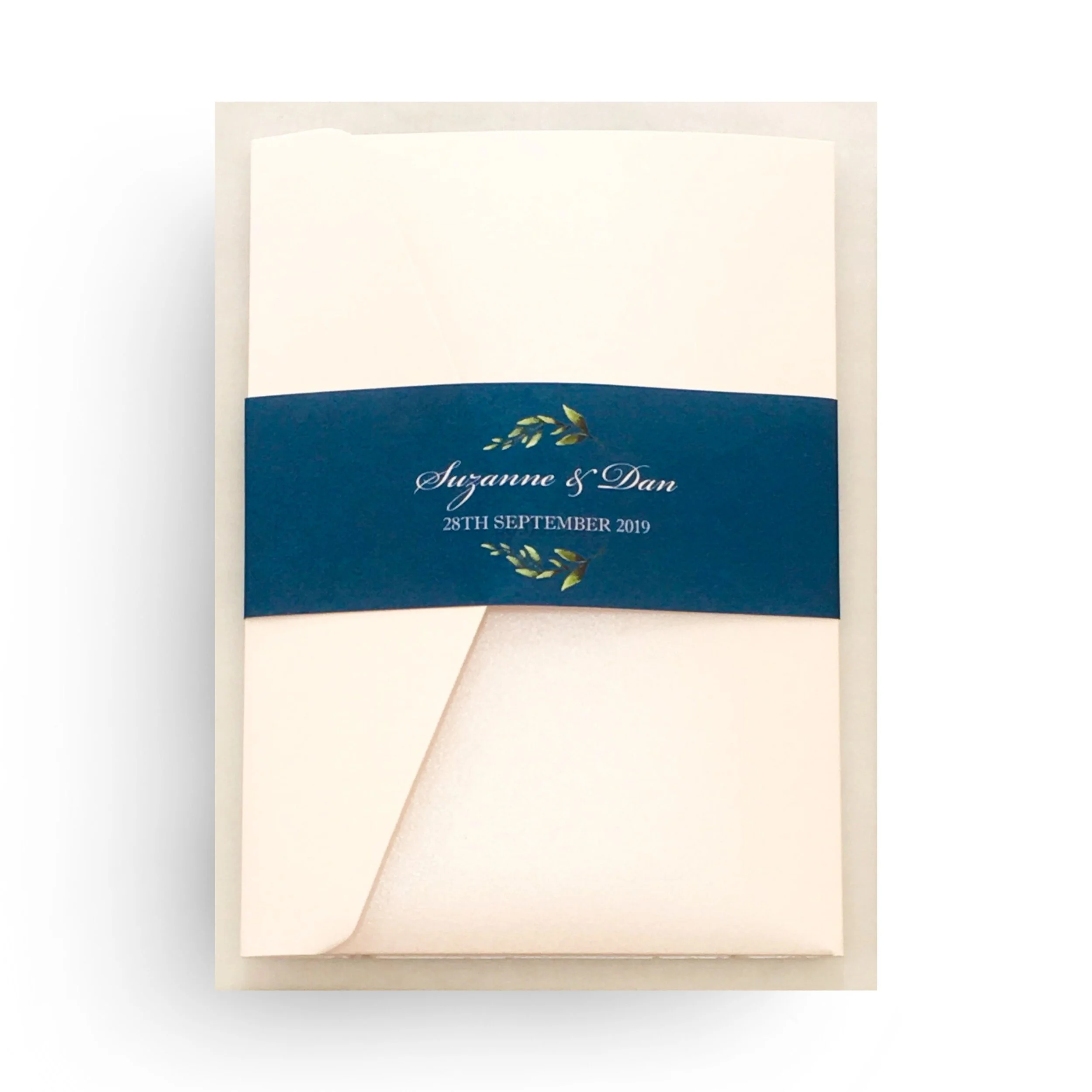 Suzanne Olive Branch Invitation Sample