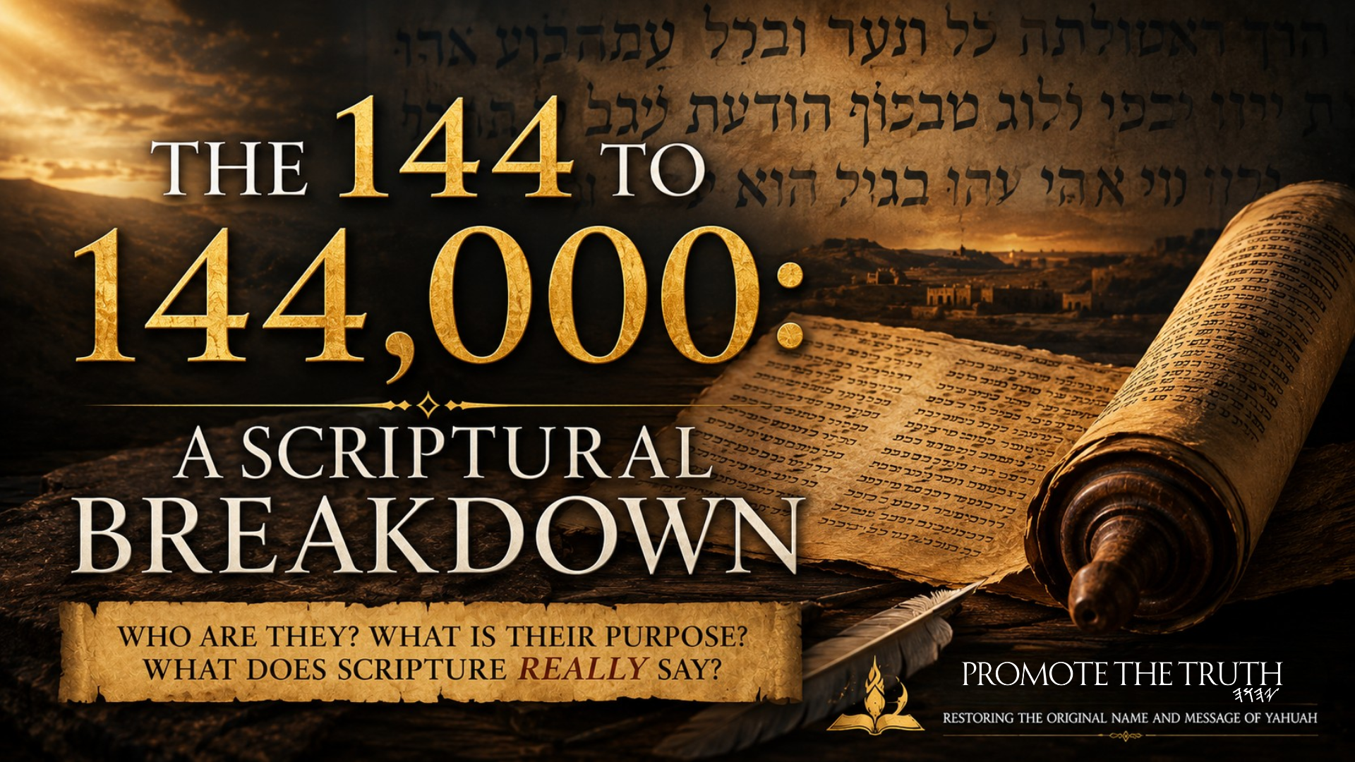 The 144 to 144,000 — A Scriptural Breakdown