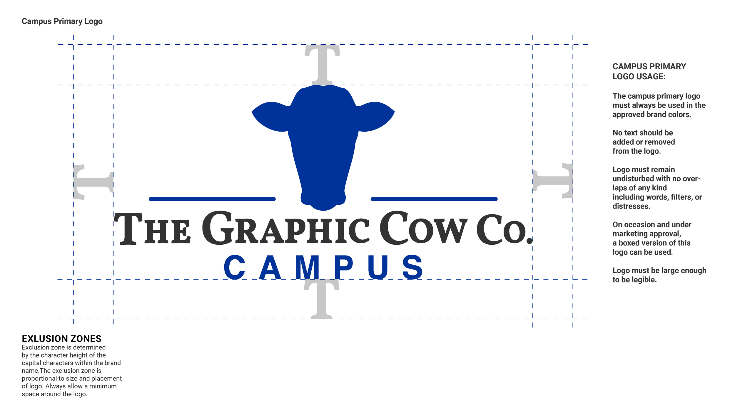 This logo variation was designed for a separate department dedicated to serving fraternities, sororities, and college campuses. 