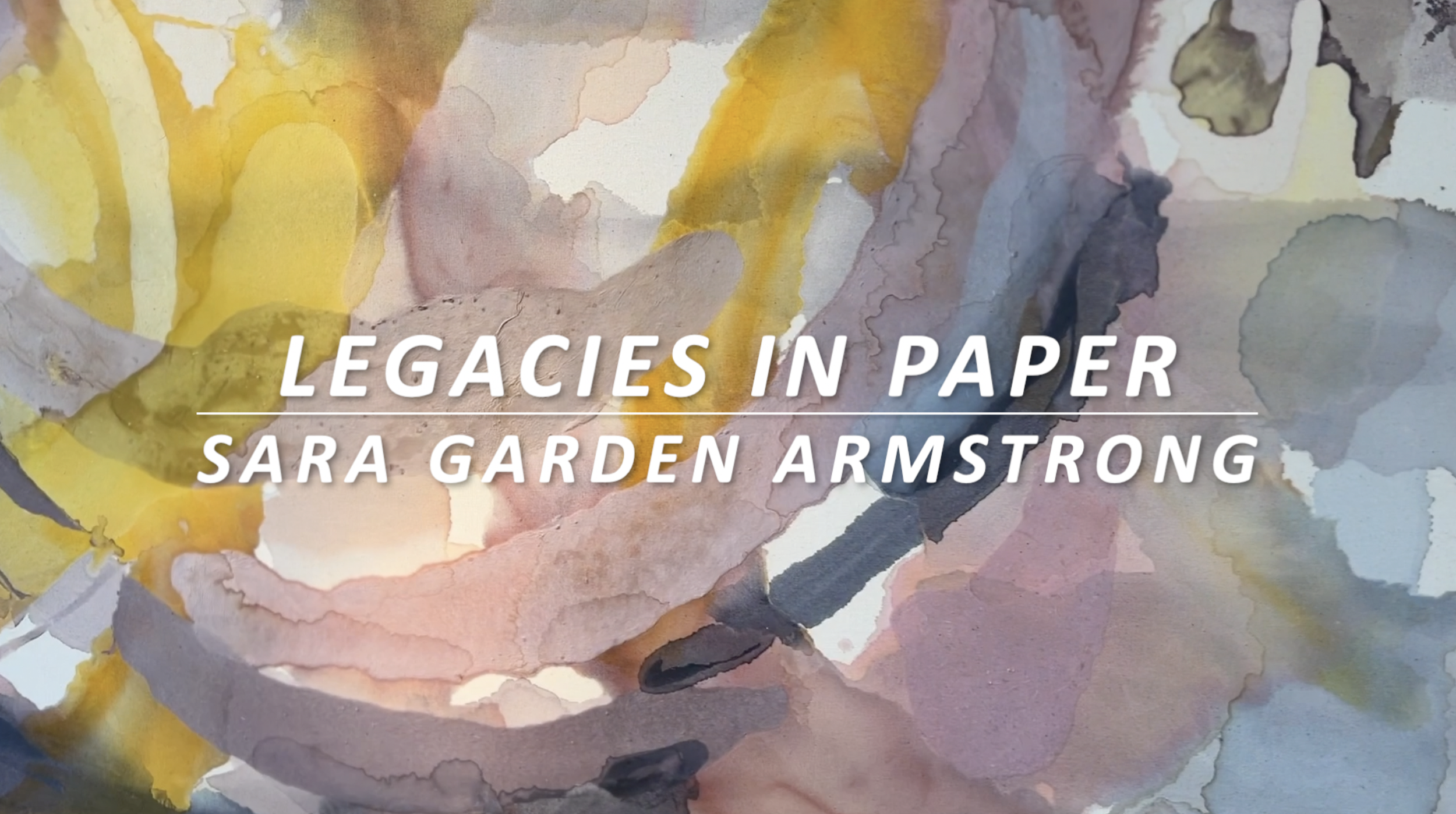 Artist Video: Sara Garden Armstrong