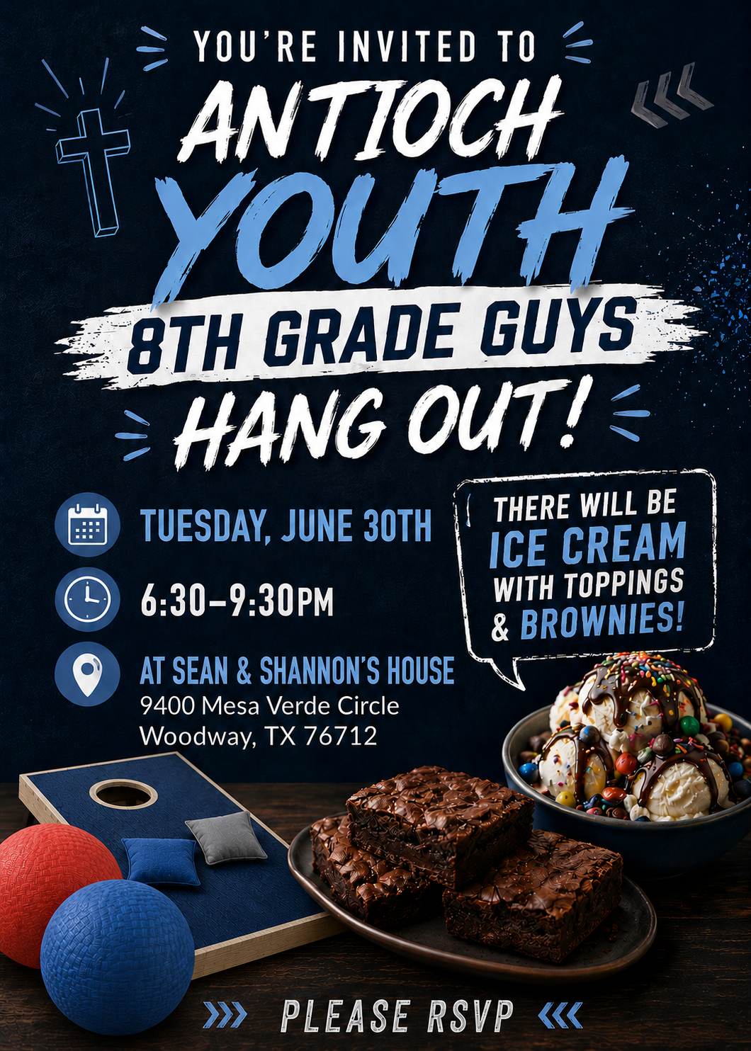 8th Grade Guys Hang Out