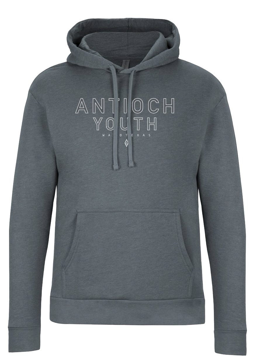 Slate Blue Hoodie $30