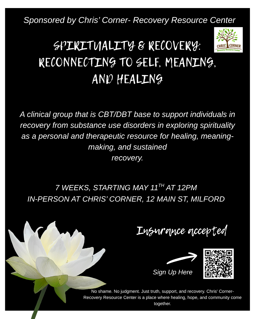 Spirituality & Recovery: Reconnecting to Self, Meaning, and Healing