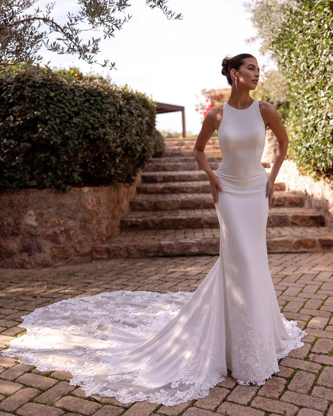 Demetrios at Melange de Blanc bridal dress 10