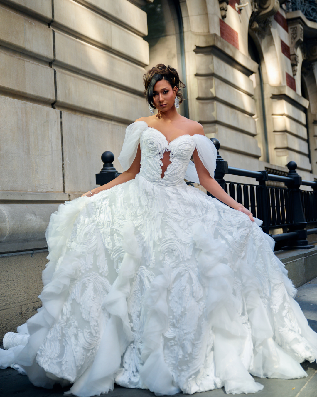 Ellenelle at Melange de Blanc dress 3