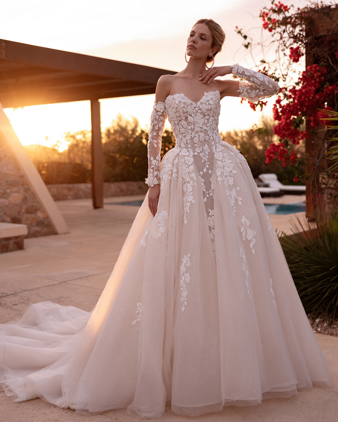 Demetrios at Melange de Blanc bridal dress 6