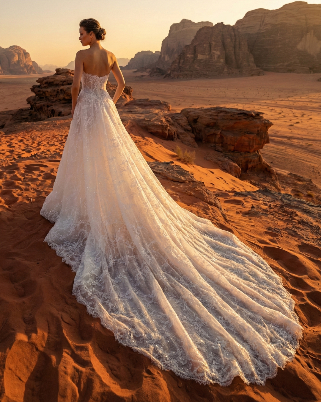 Luigi Bruno at Melange de Blanc in New York bridal dress 23