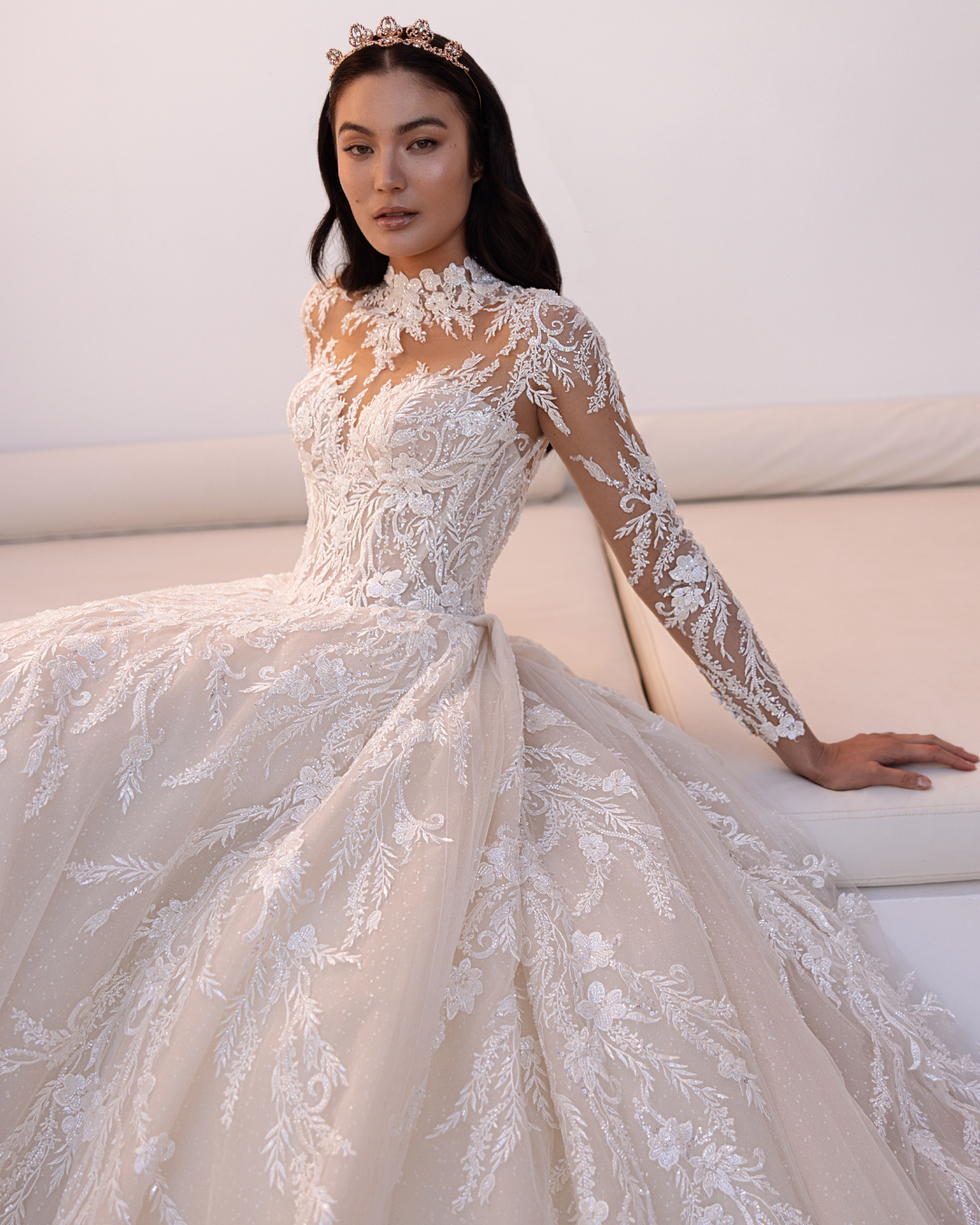 Demetrios at Melange de Blanc bridal dress 2