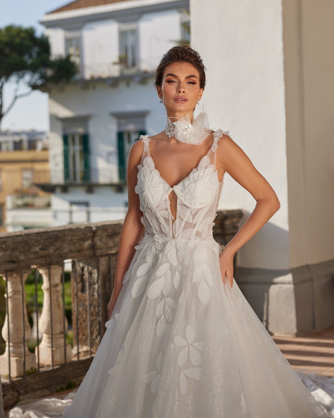 Luigi Bruno at Melange de Blanc in New York bridal dress 5