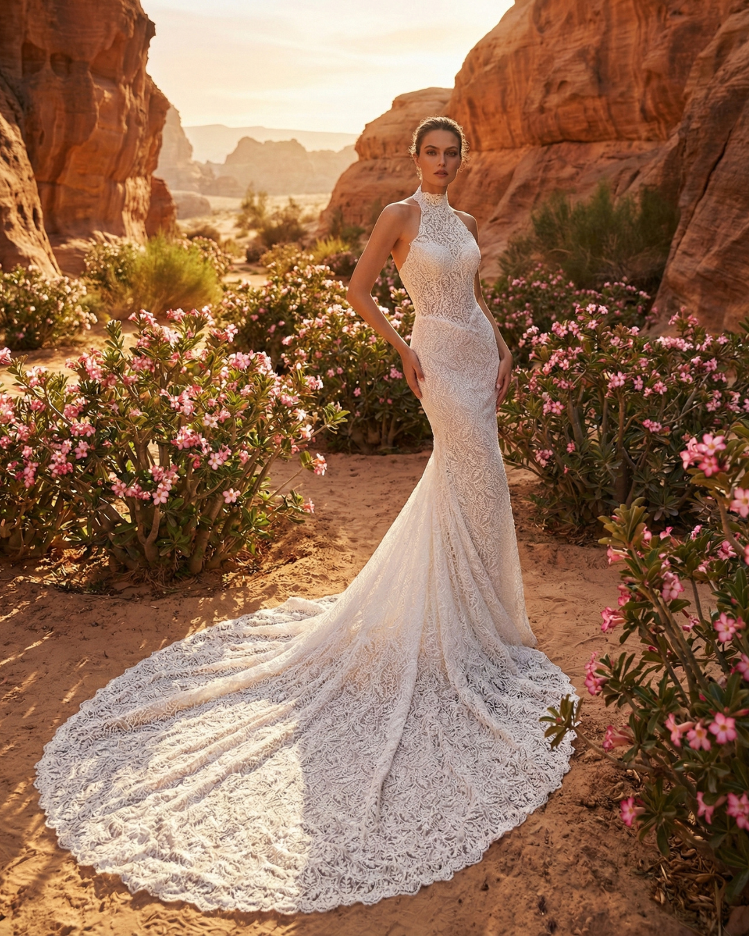 Luigi Bruno at Melange de Blanc in New York bridal dress 8