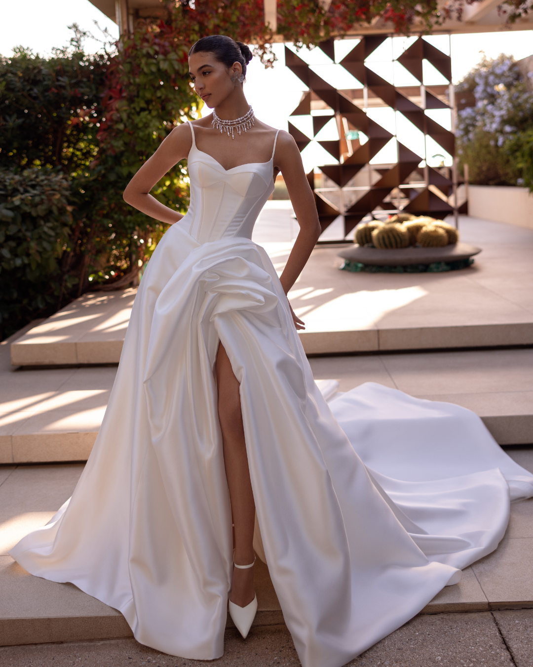 Demetrios at Melange de Blanc bridal dress 15