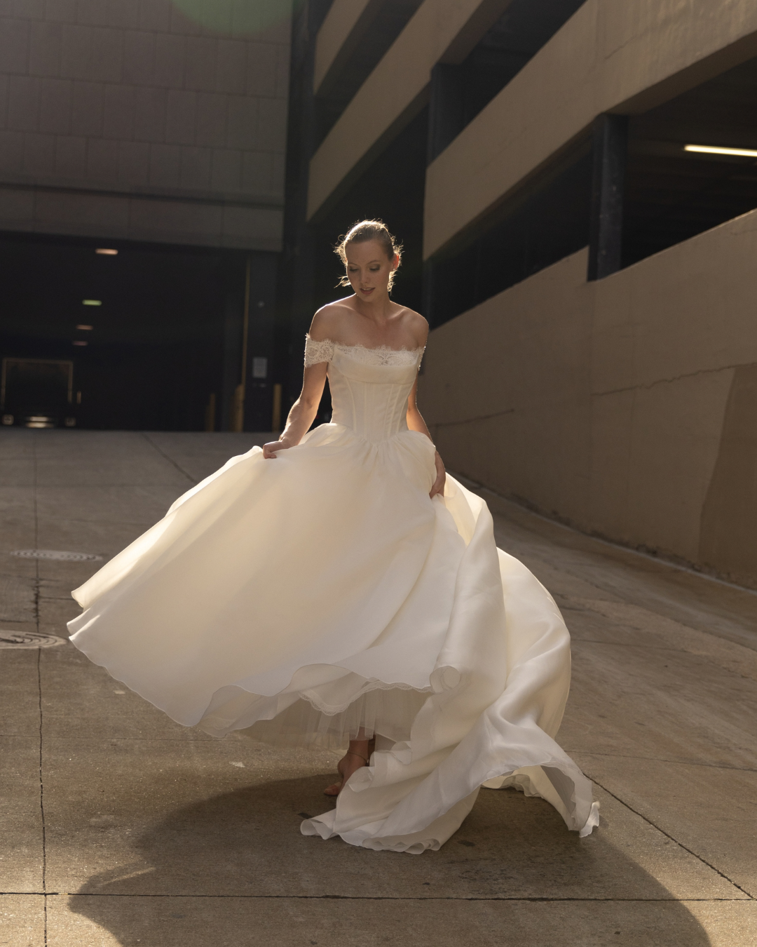 White Lumiere at Melange de Blanc dress 5