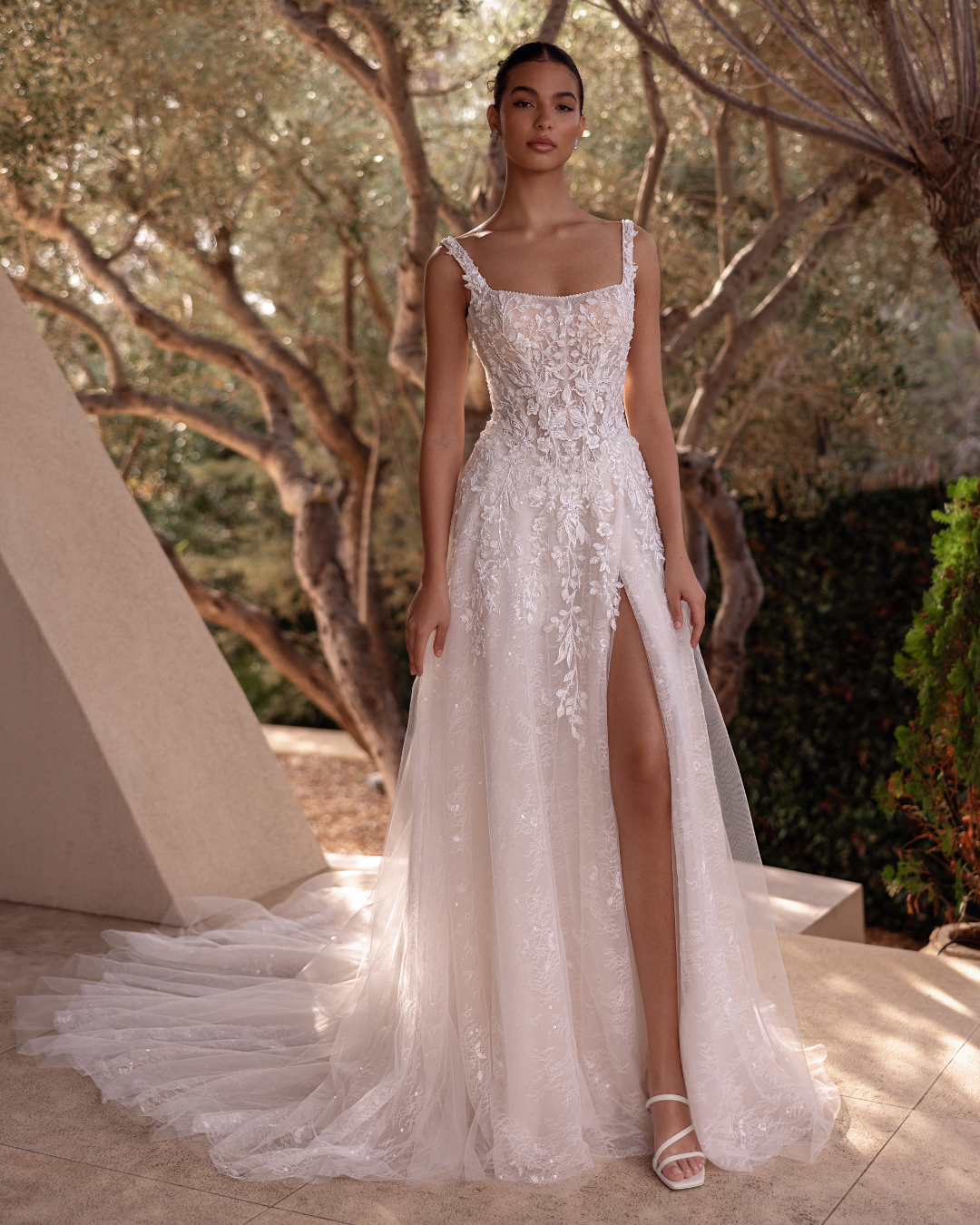 Demetrios at Melange de Blanc bridal dress 4