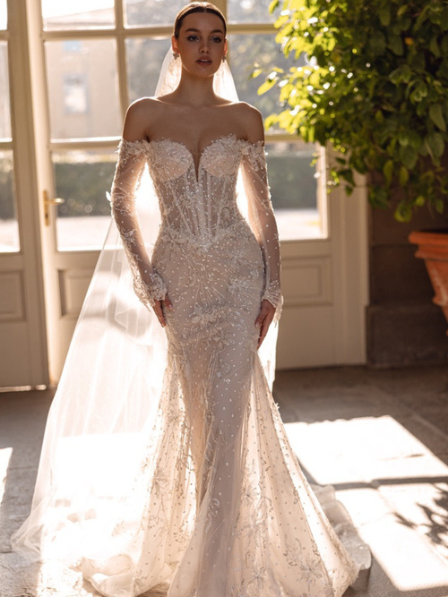 Visit Ricca Sposa at Melange de Blanc in New York