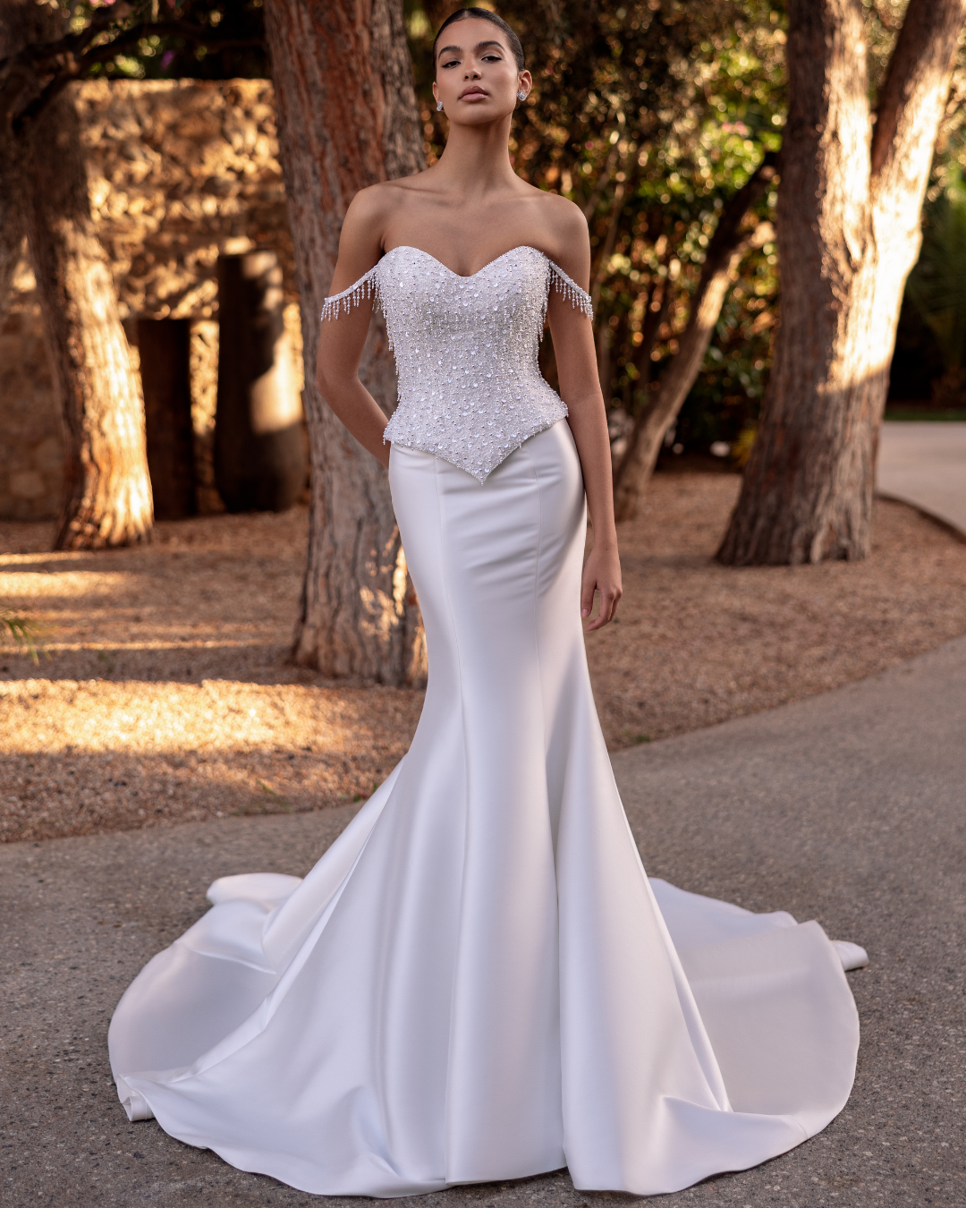 Demetrios at Melange de Blanc bridal dress 12