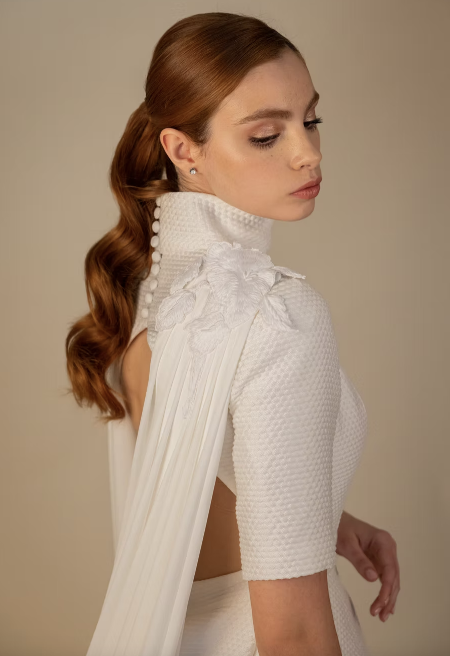 Raquel Lopez at Melange de Blanc in New York City