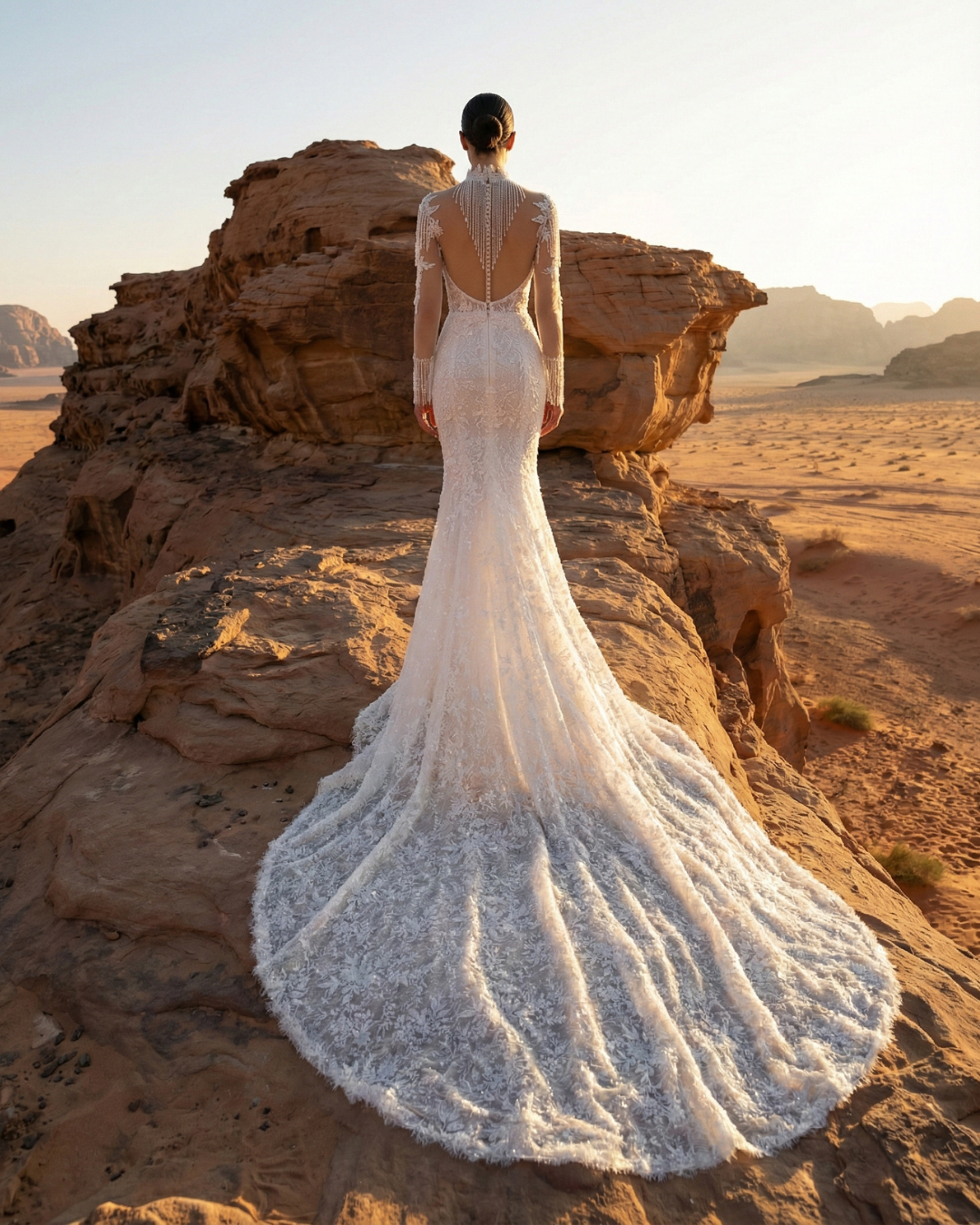 Luigi Bruno at Melange de Blanc in New York bridal dress 20