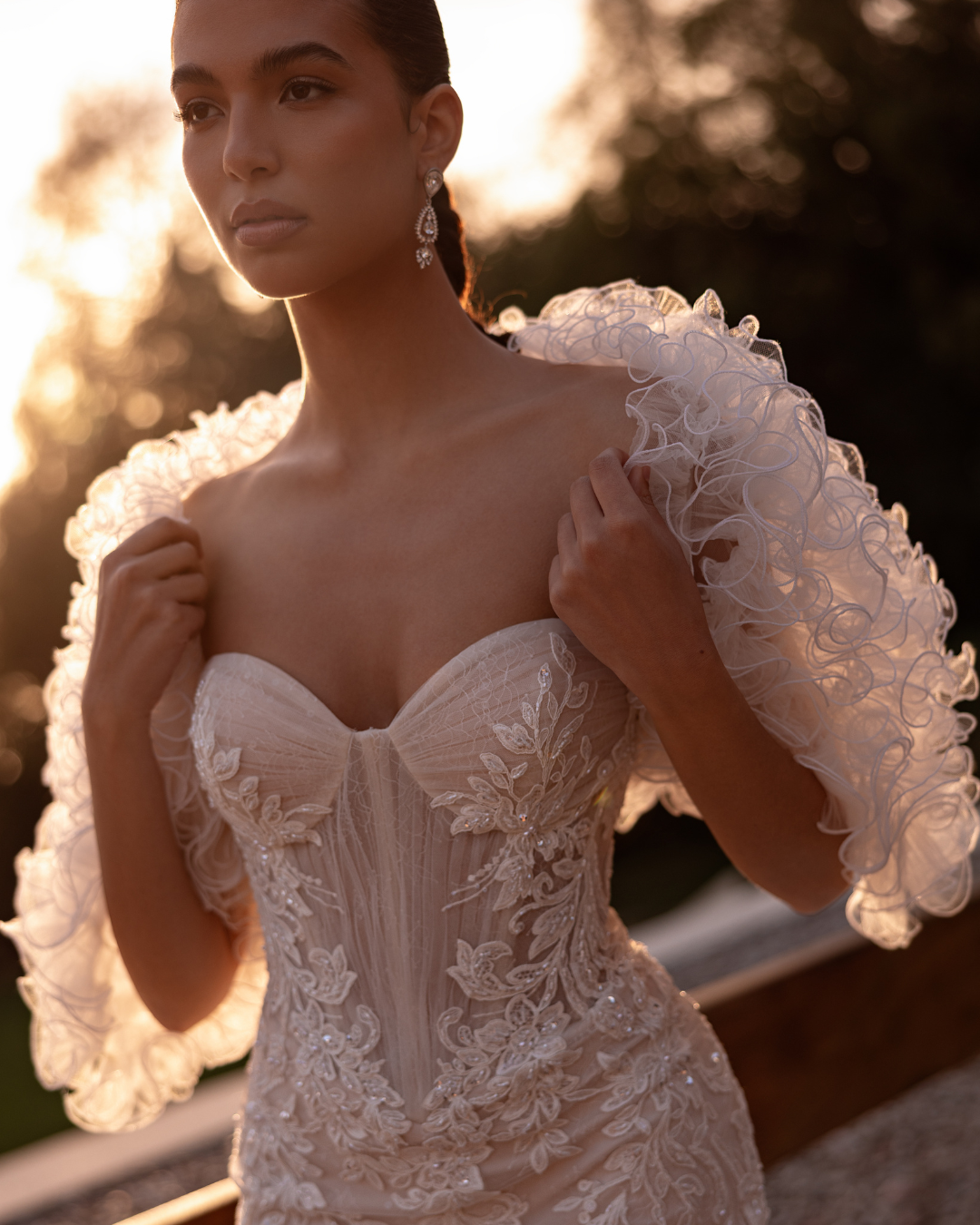Demetrios at Melange de Blanc bridal dress 9