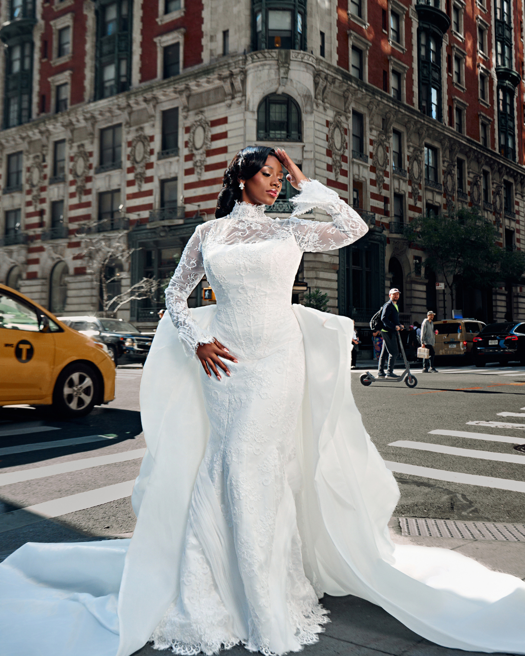 Ellenelle at Melange de Blanc dress 5