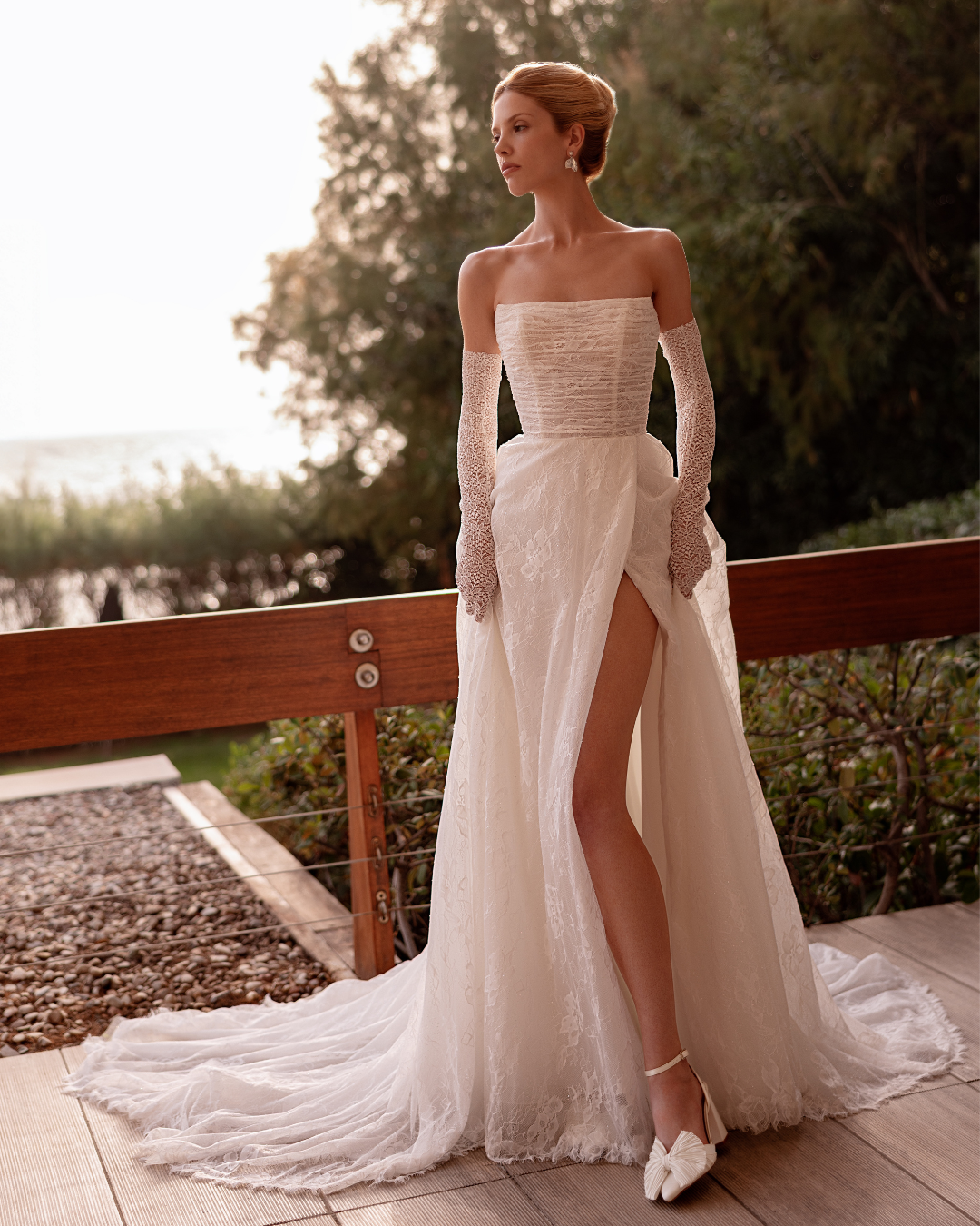 Demetrios at Melange de Blanc bridal dress 24